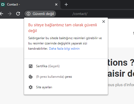 Wordpress SSL Hatası Çözümü Bu siteye bağlantınız tam olarak güvenli değil